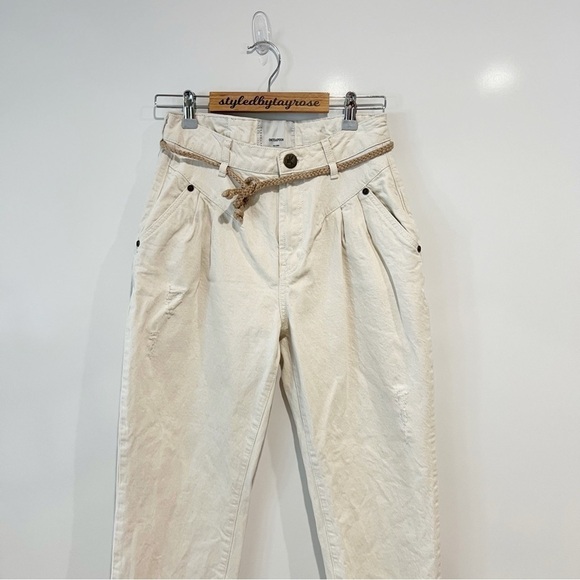 One Teaspoon Street walkers 80's nash cream jeans‎ - Picture 4 of 12